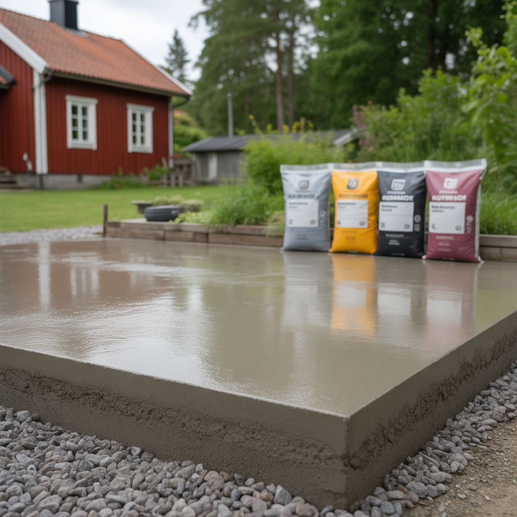 6.Hur valjer du ratt betongblandning for utomhusbruk