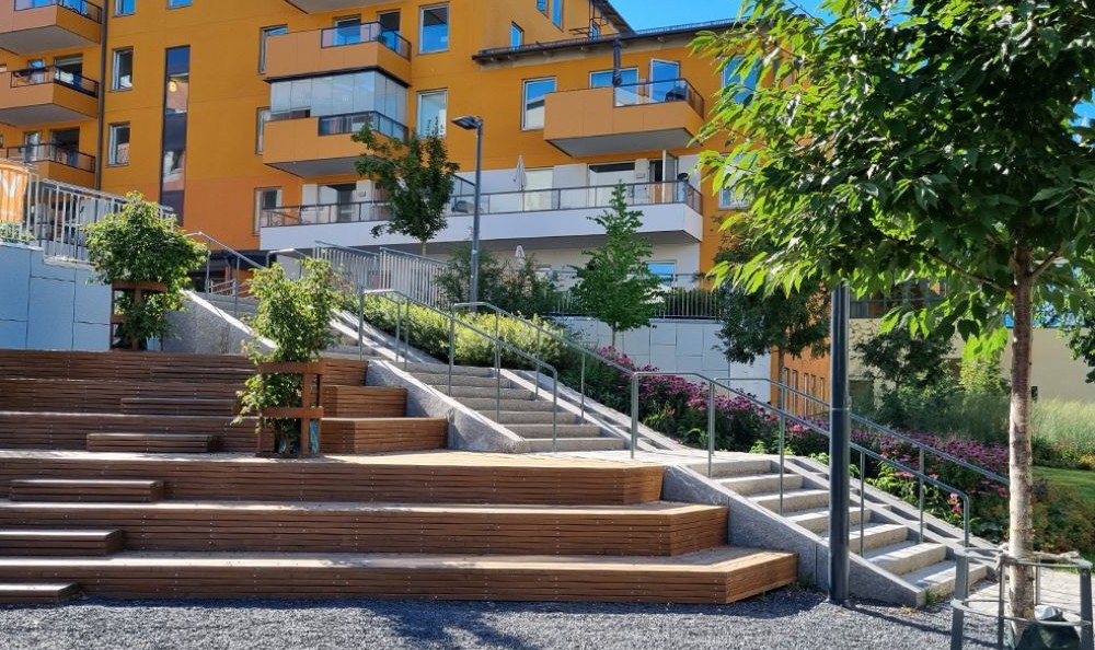 Bygga Trägradäng & Sittgradäng