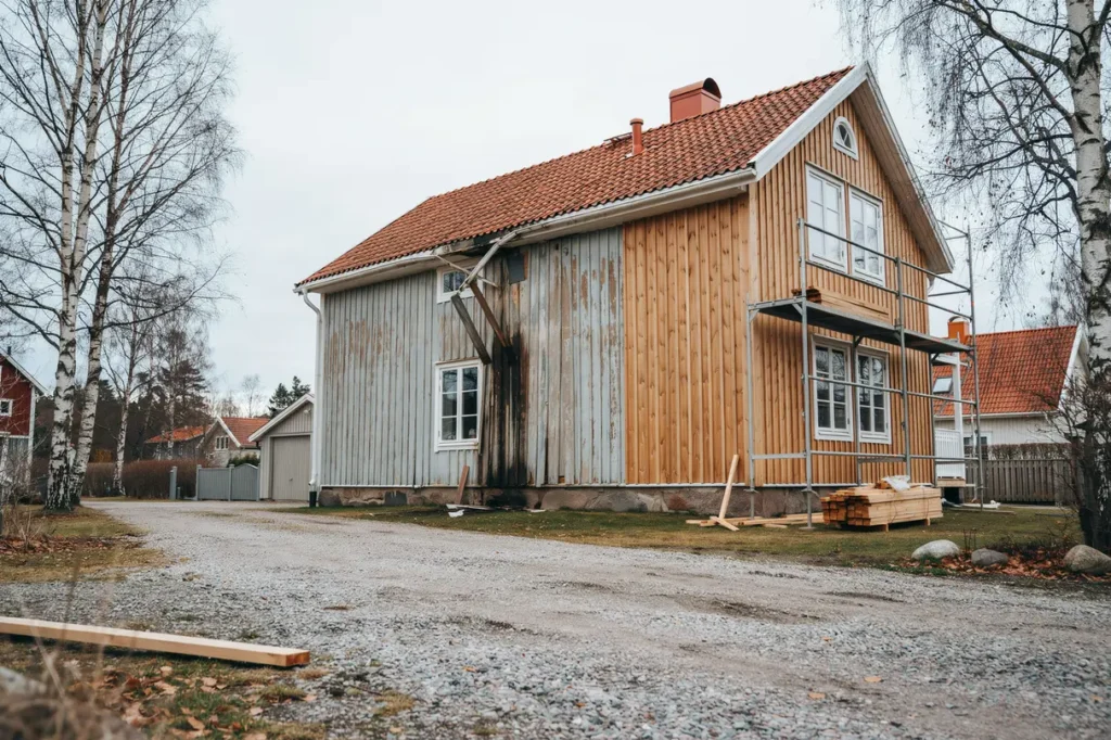 byta panel p huset tecken p skador r tt tr slag och smart planering f r ett h llbart resultat