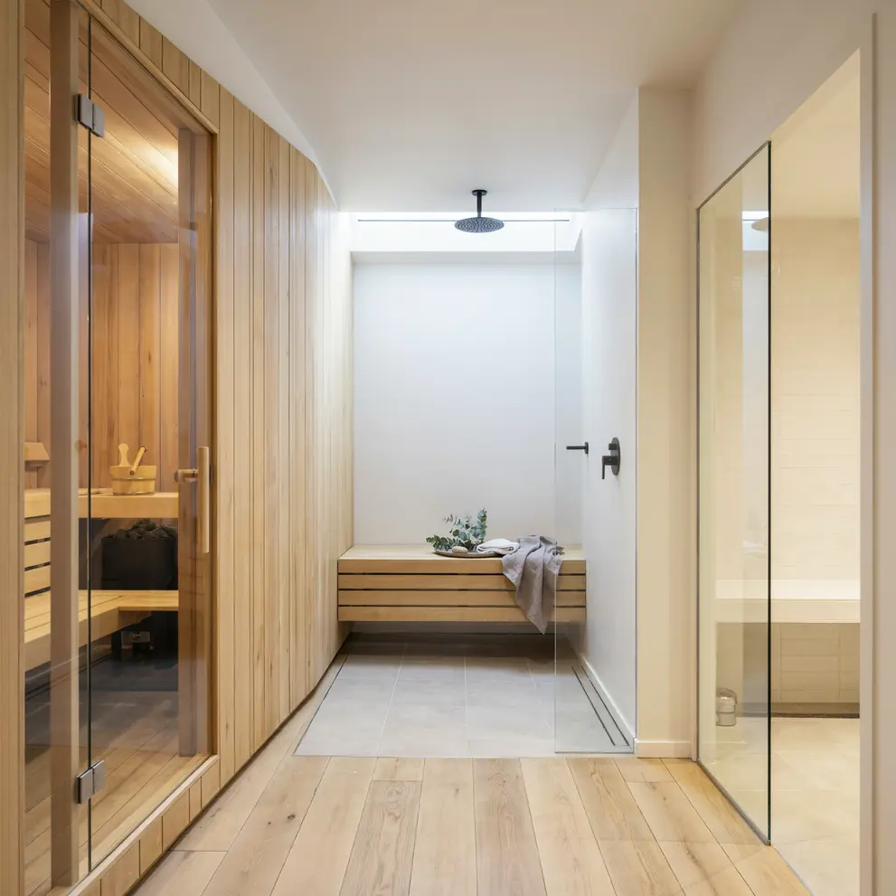 bygga relaxavdelning spa anlaggning huddinge